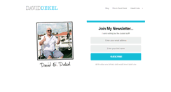 Desktop Screenshot of daviddekel.com